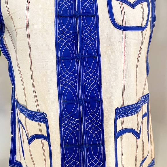 SOLD Vintage Homemade Vest 1950s Costume - Picture 7 of 8